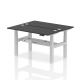 Rayleigh Back-to-Back 2 Person Slimline Height Adjustable Bench Desk